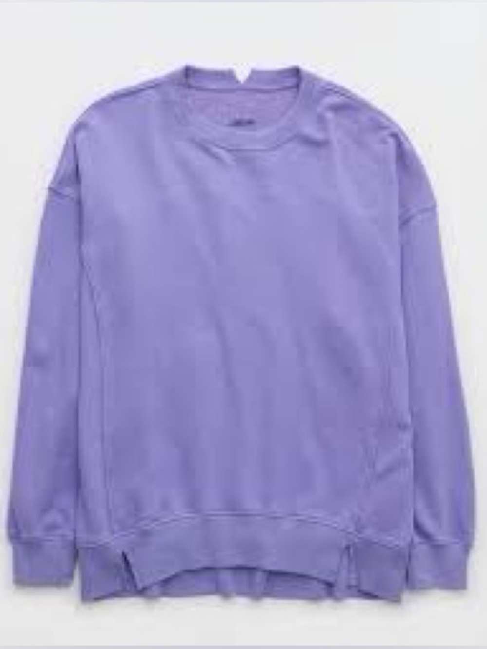 Aerie Sweatshirt Womens XS Purple Chill Crew Crewneck